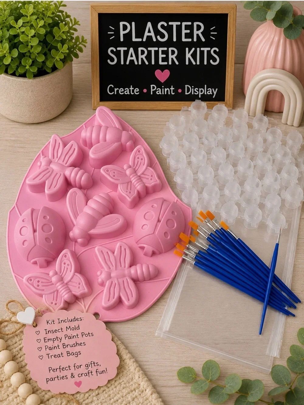 Plaster Starter Kits-Insect Mold